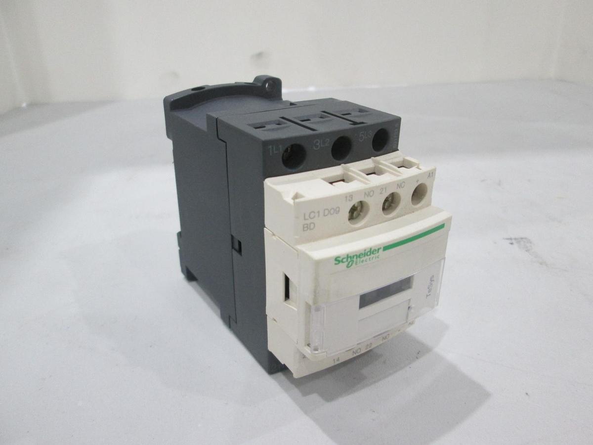 Used Schneider Electric, LC1 D09, TeSys Contactor, NWOB