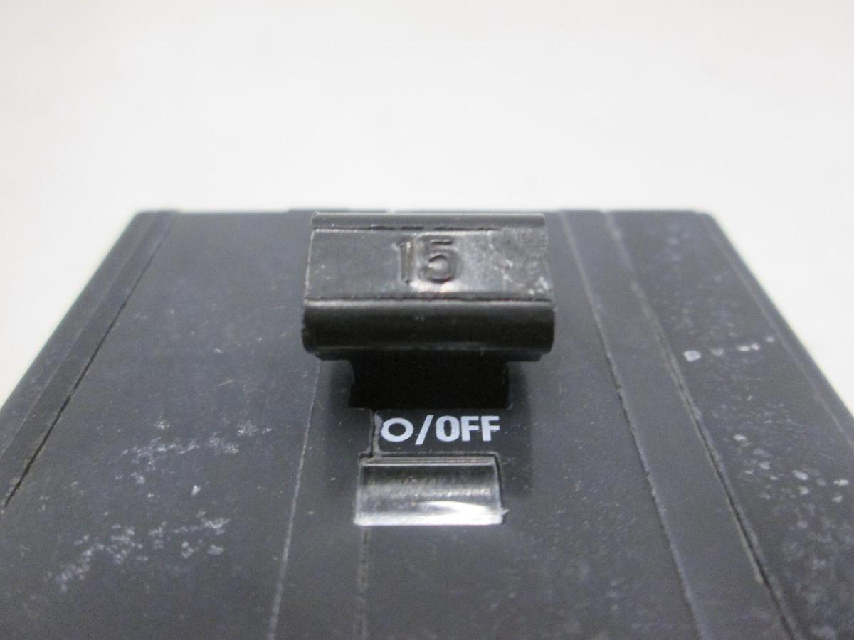 Used Square D, Type QO Circuit Breaker, 15A, 3 Pole, Used