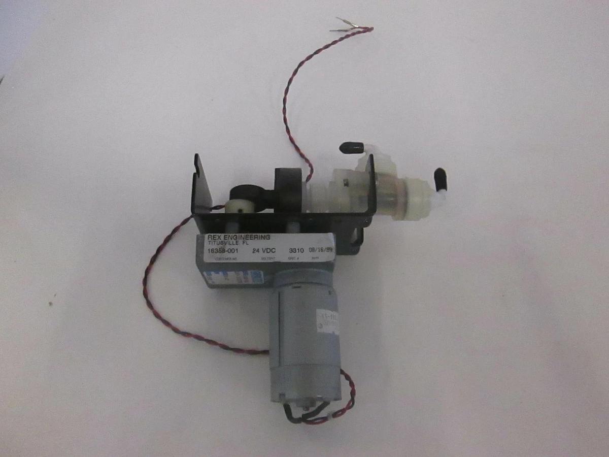 Used Rex Engineering, Gear Motor Assy 16358-001 w/ Mabuchi Motor RS-555SH, Used