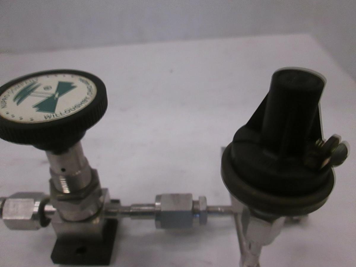 Used Nupro Valve Assy w/ 3 Ports, Used