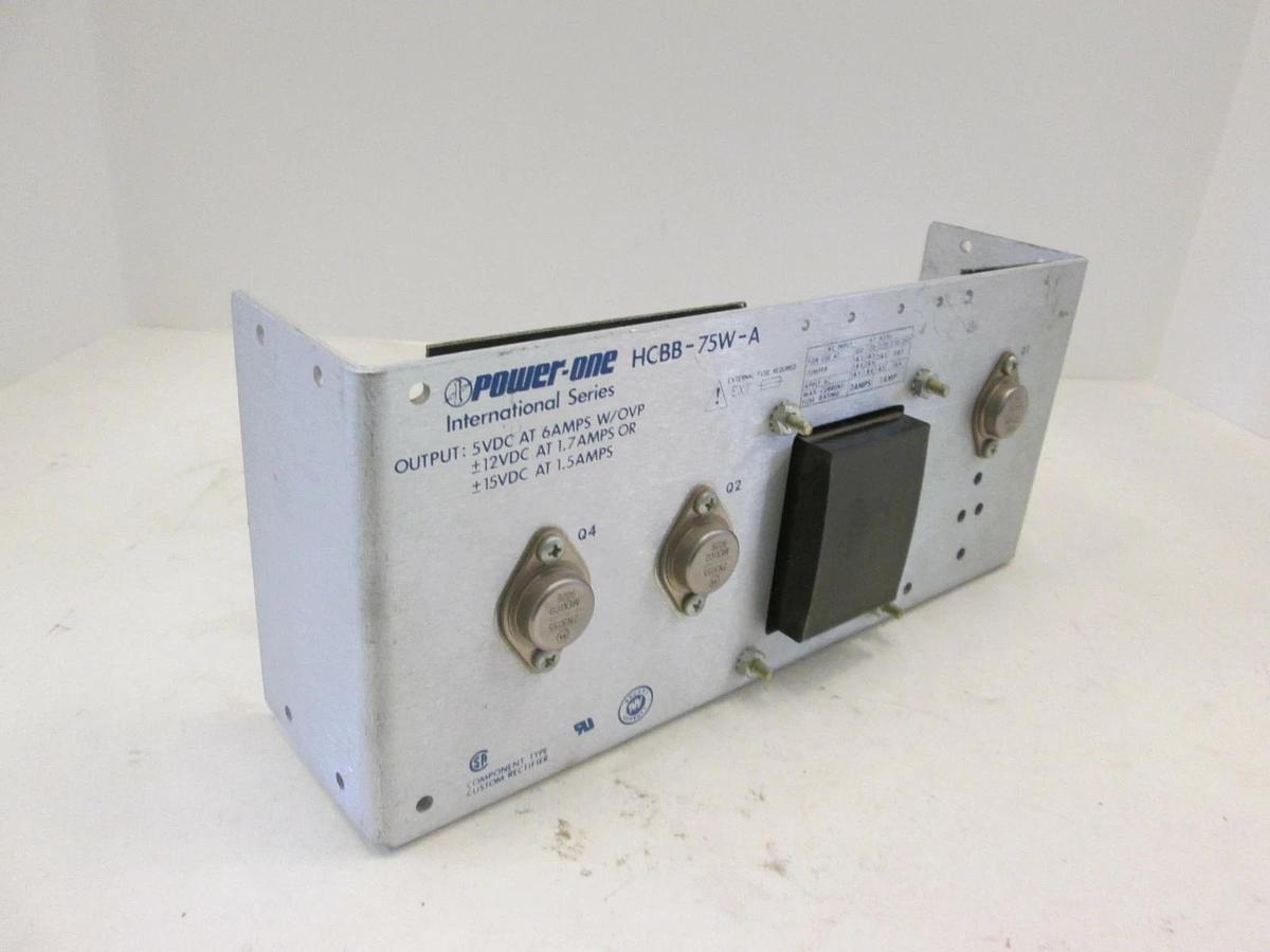 Used Power One, HCBB-75W-A, Power Supply, Used
