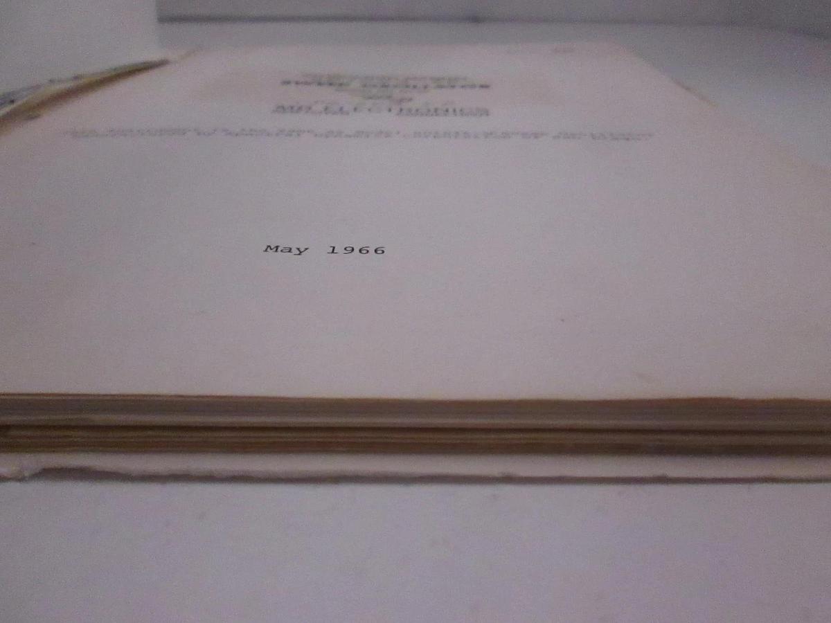Used Teledyne Sweep Oscillator Model No. N752 Instruction Manual, Used