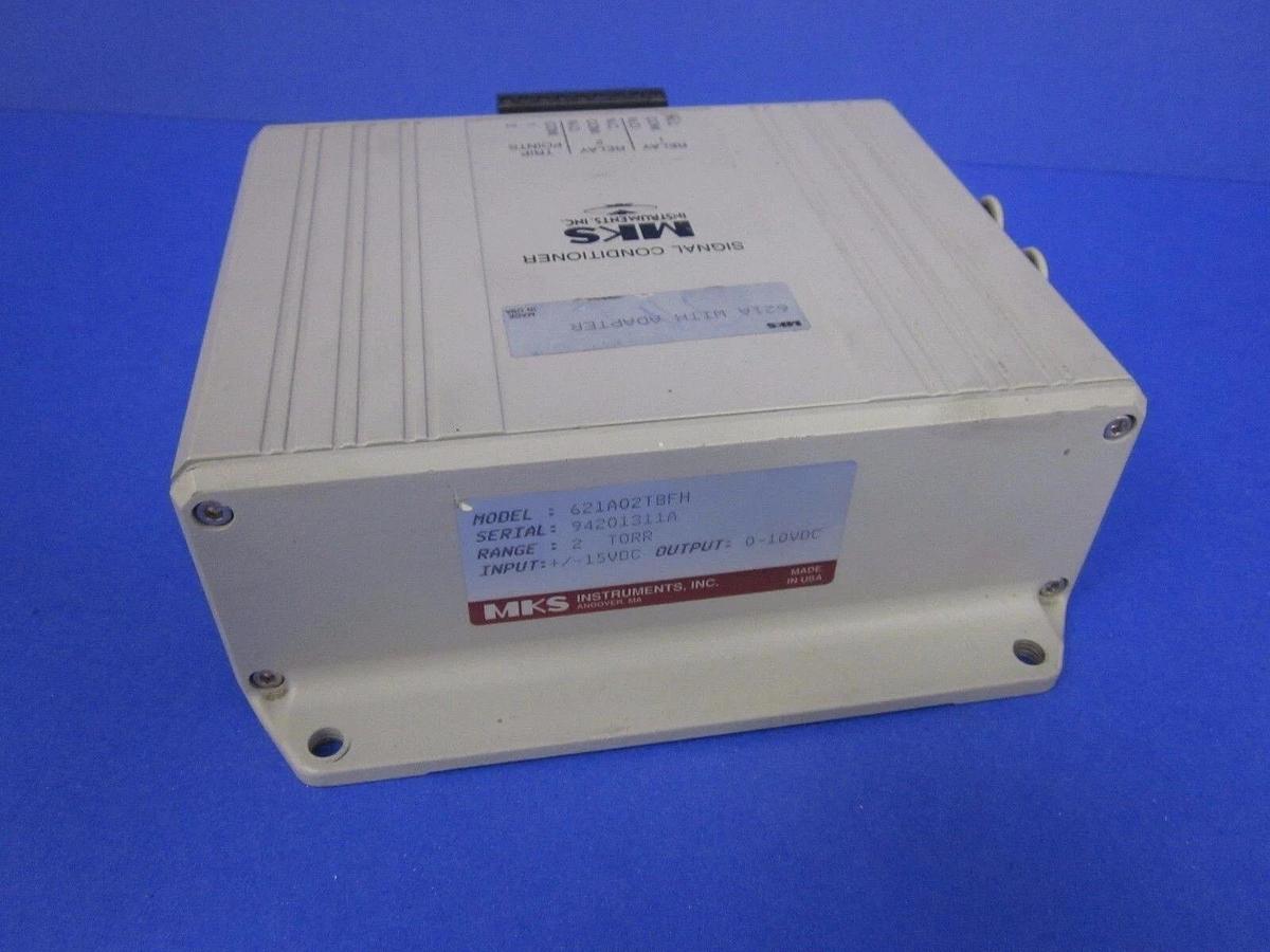Used MKS 621A02TBFH Signal Conditioner 2 TORR