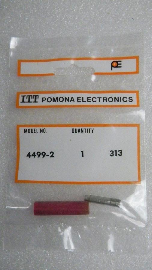 Used ITT, Pomona Electronics 4499-2 Inline Female Post, Lots of 20, NIP