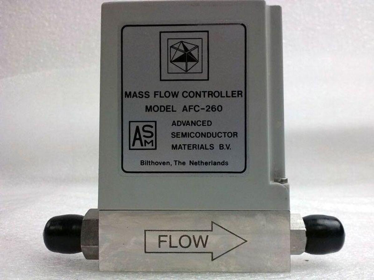 Used ASM Semiconductor AFC-260 MFC, Mass Flow Controller, SiH4, 300 SCCM, Used