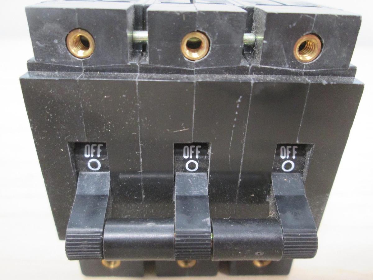 Used Heinemann, AM3-AB-A-0010-10E, 3 Pole Circuit Breaker, 250V, 10A, Used