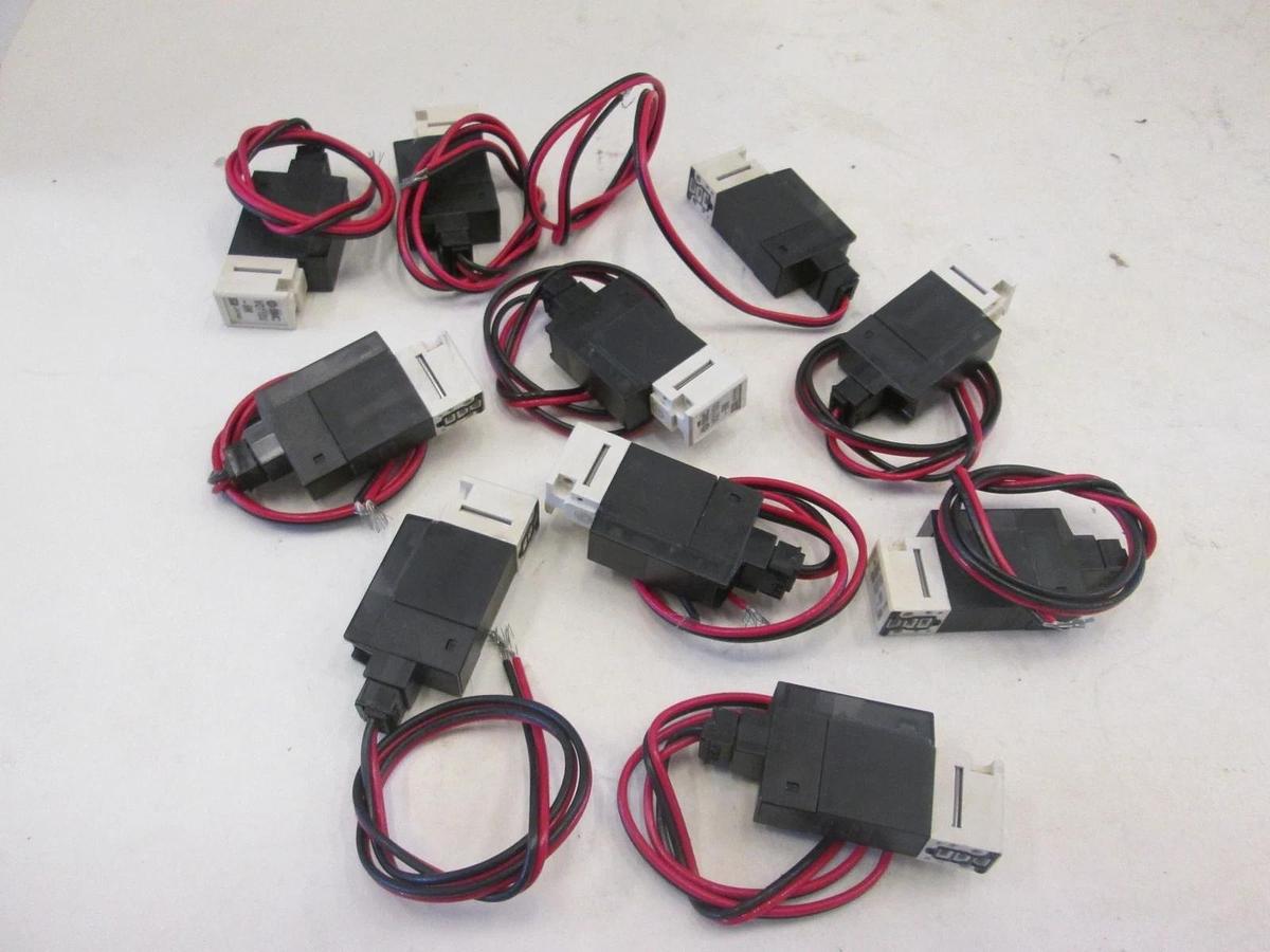 SMC, Solenoid Valve, VQ11OU-6M, Used, Lot of 10
