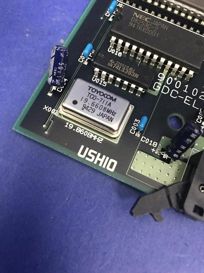 Used Ushio GDC-EL 9001024 PCB Assy, Used
