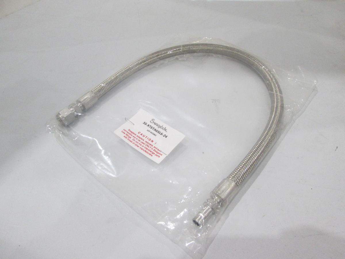 Swagelok, SS-XT6TA6SL6-24, Metal Core Hose, New