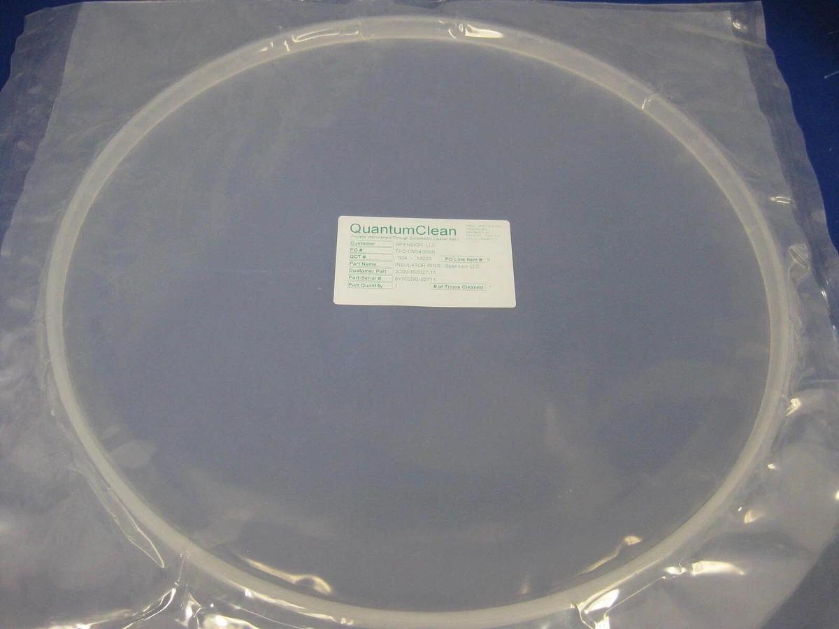 TEL Tokyo Electron Quartz Insulator Ring, 3D05-350027-11, New