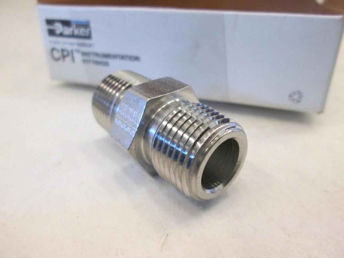 Parker, 6-6 MHN-SS, Male Hex Nipple, New