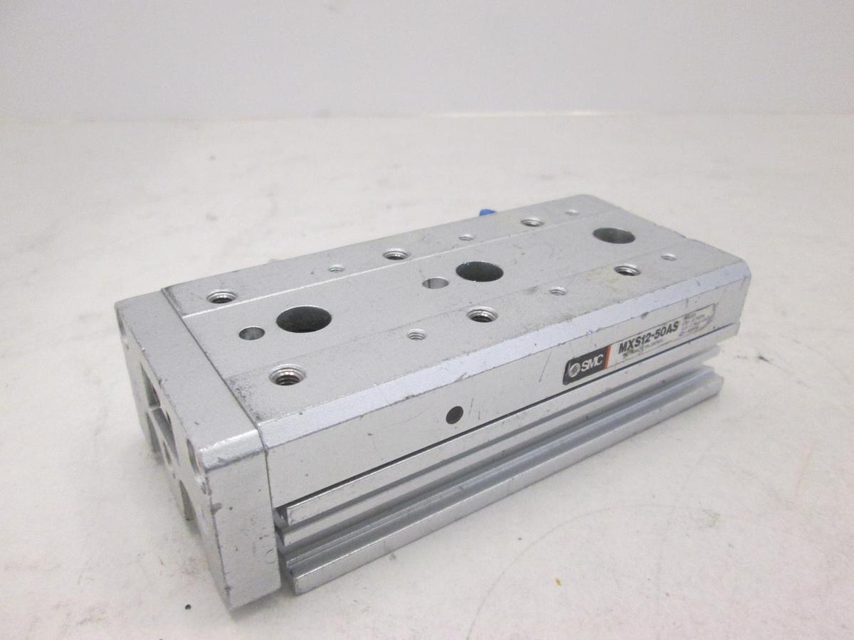 Used SMC, Slide Cylinder, MXS12-50AS, Used