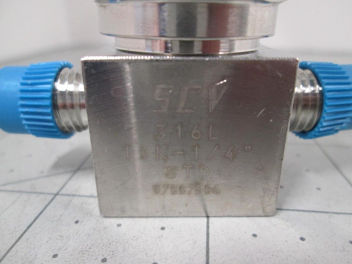 Used Benkan, SCV, Bellows Valve, PCTFE-SEAT, New