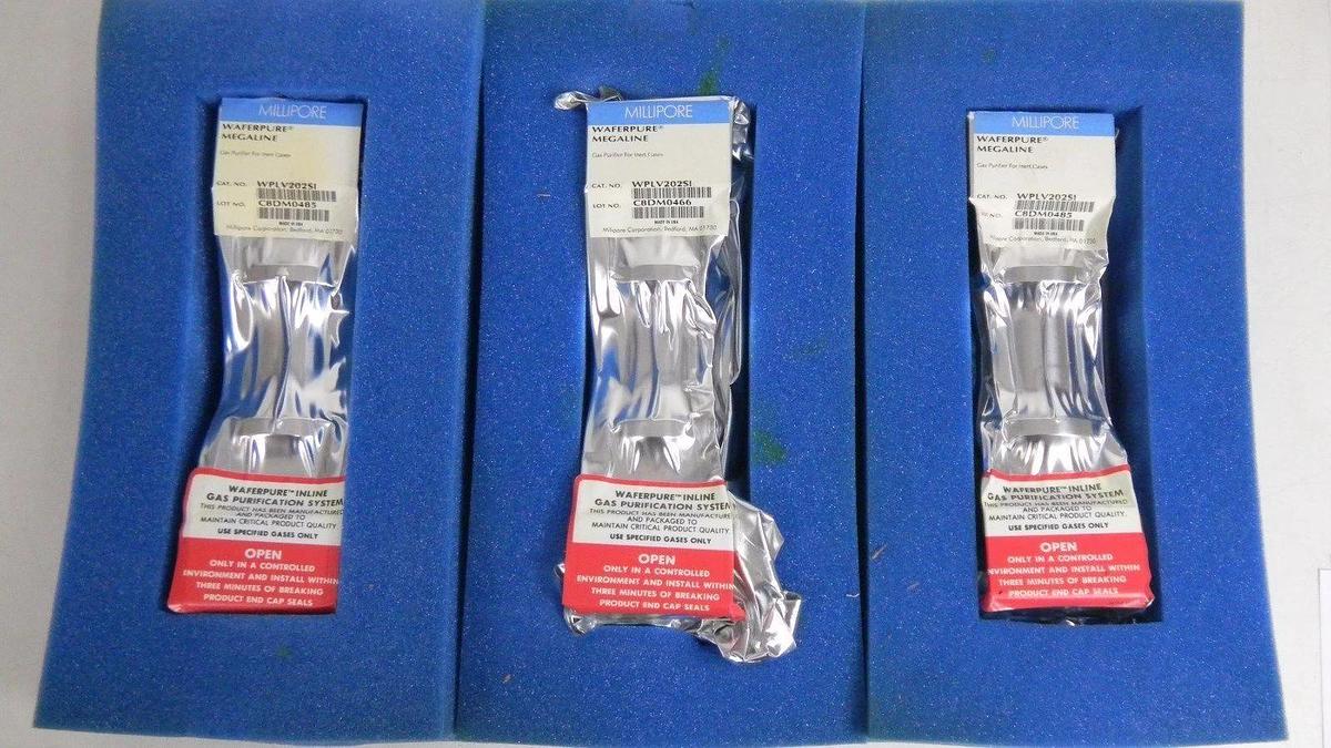 Used Millipore WPLV202SI Wafepure Megaline Purification With Hardware, New in Package