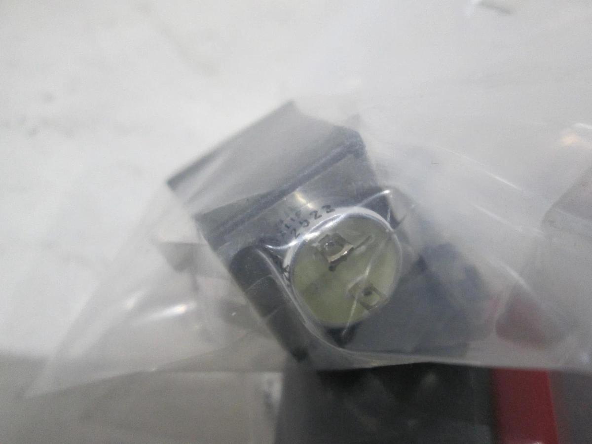 Red Button, Indicator Switch, 12522, New, Lot of 5