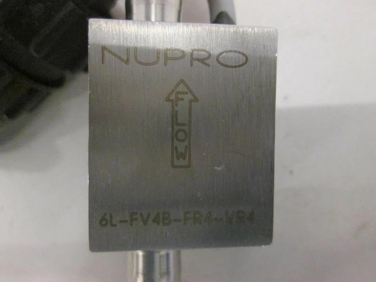 Used Nupro, Vertical Flow Sensor, 6LV-FV4B-FR4-VR4, Used