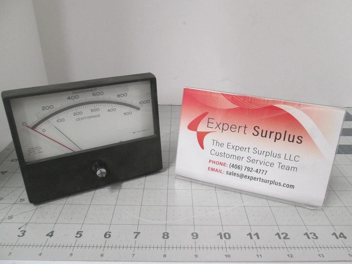 Used API Instruments 434-803R4 Thermocouple Iron-Constantan, 0-1000F/ 0-500C, Used