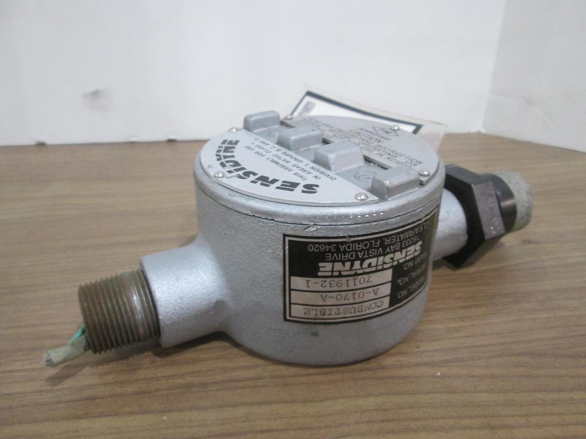Used Sensidyne, Combustible, A-0170-A, Gas Sensor, Used
