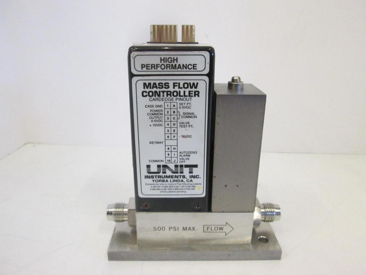 Used Unit Instruments, UFC-1100A, Mass Flow Controller, 150 SCCM, SIH4, Used