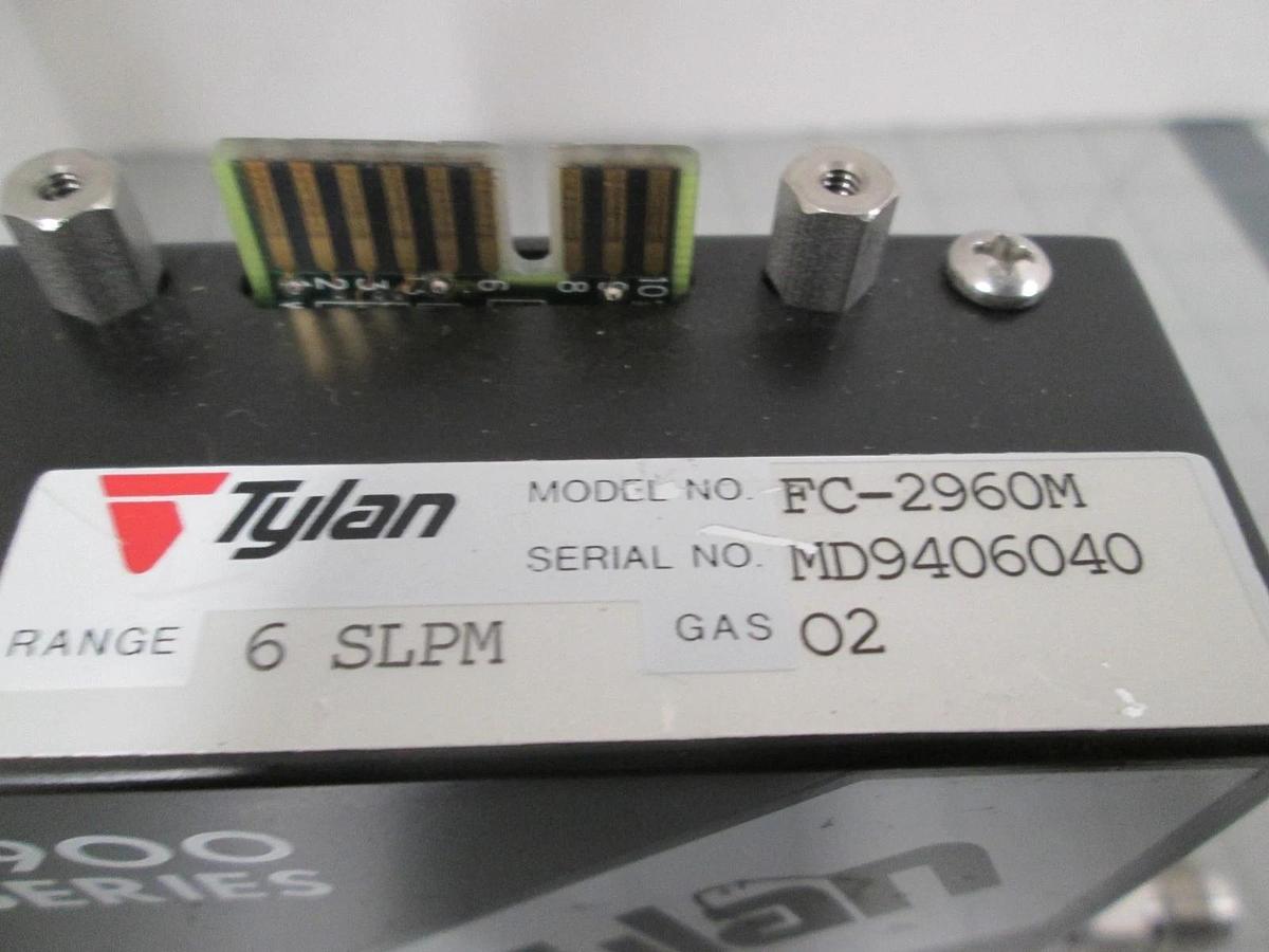Used Tylan, FC-2960M, 6 SLPM, O2, Mass Flow Controller, New