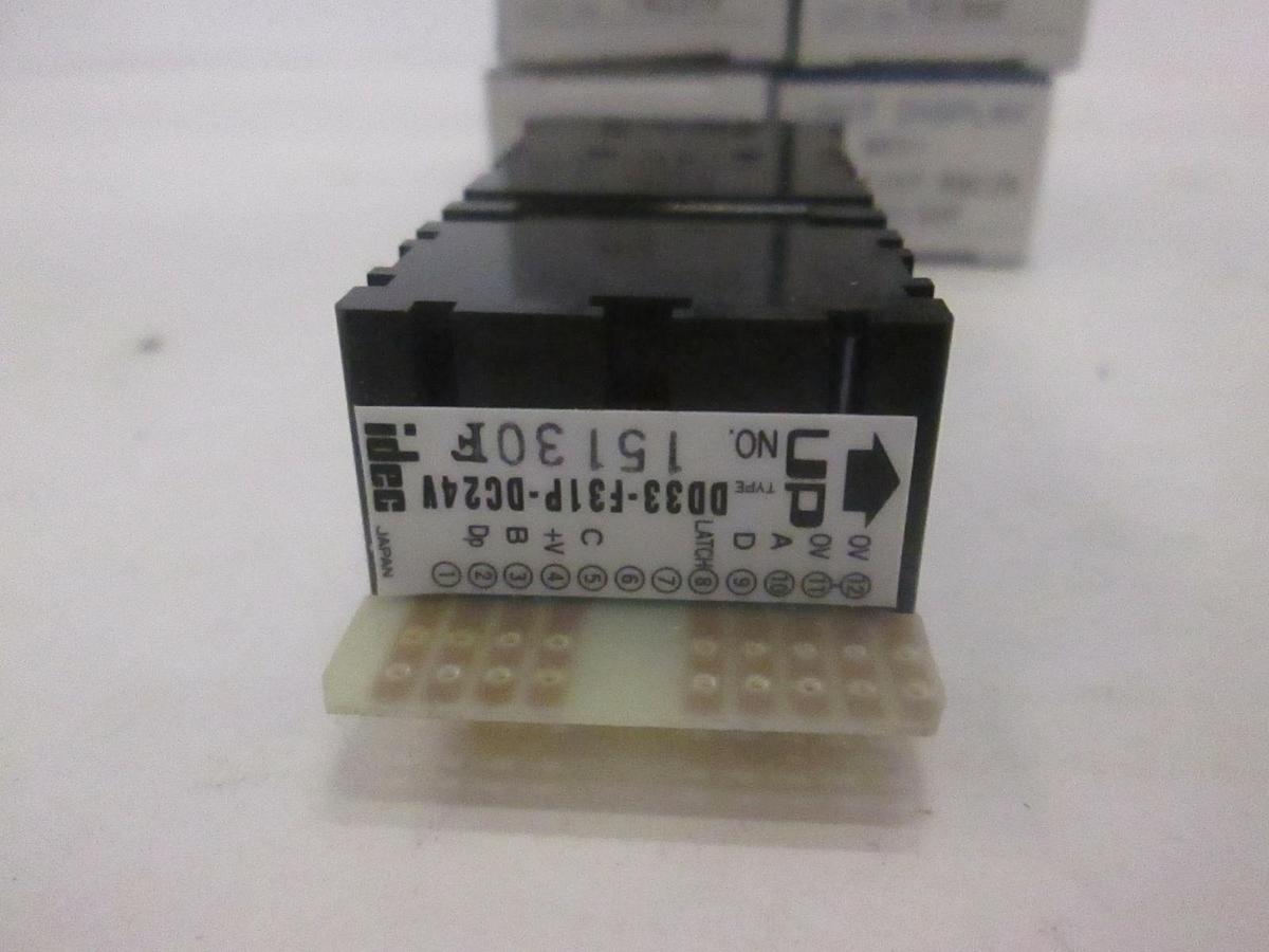 Idec, Display Module, DD33-F31P-BDC24, New, Lot of 5
