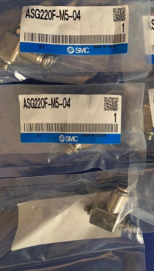 SMC Stainless Steel Flow Controller ASG220F-M5-04, Lot of 3, New