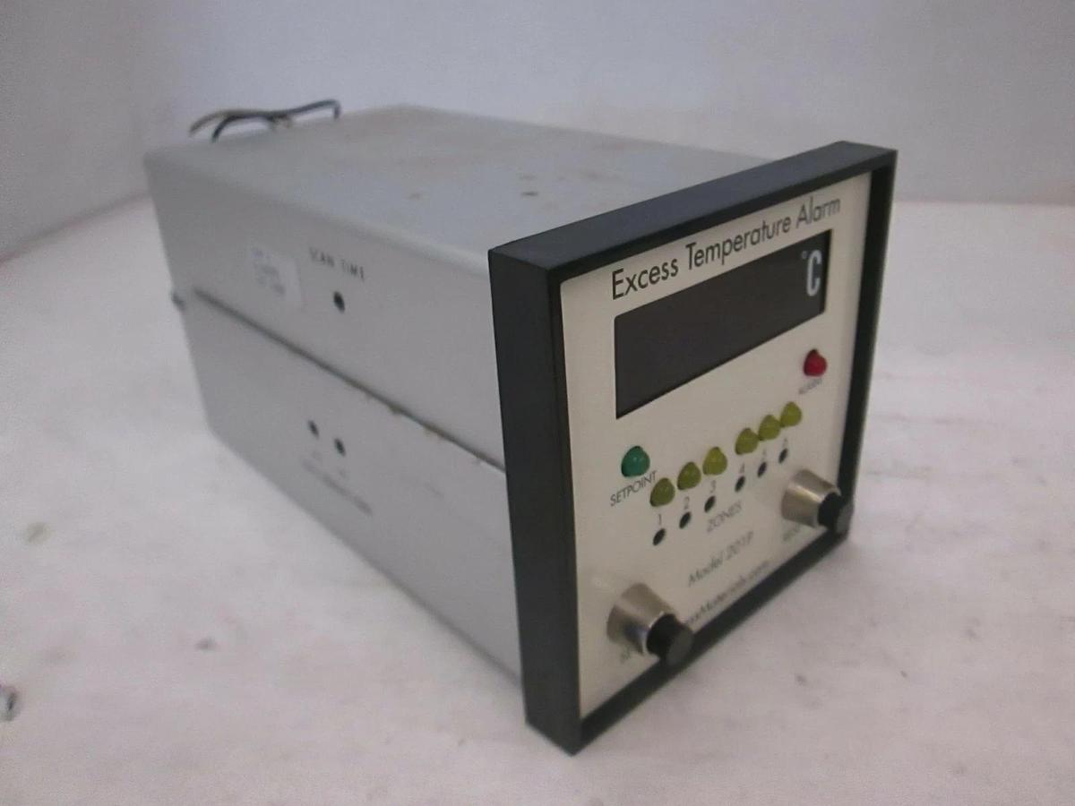 Used Omega Excess Temperature Alarm, Model 201P, pulled from a working tool