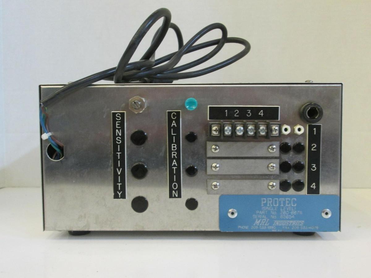 Used MRL Industries PROTEC Single-level 280-88711