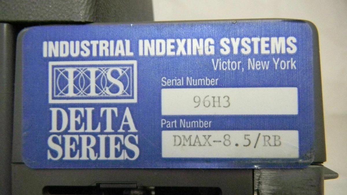 Used Industrial Indexing System, Delta Max Drive/ Integrated Controller DMAX-8.5/RB