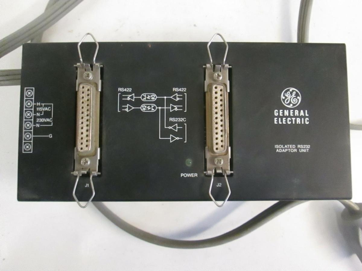 Used General Electric Isolated RS232 Adaptor Unit, Used