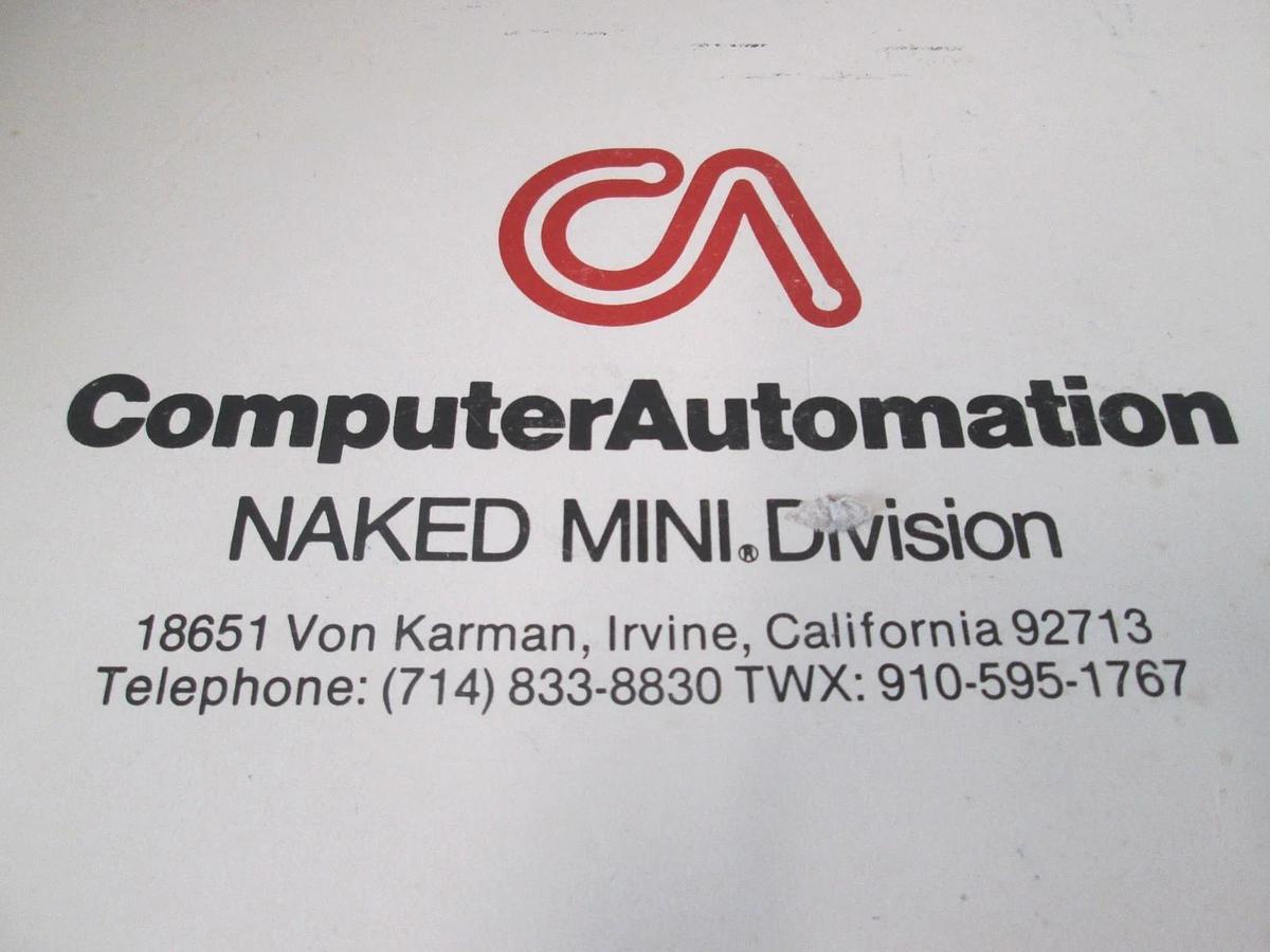 Used Computer Automation, LSI-2 Series, Minicomputer Handbook, 91-20400-00B0, Used