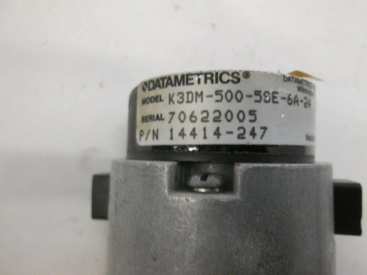 Used Datametrics, Encoder w/ Motor, K3DM-500-5SE-6A-24, Used