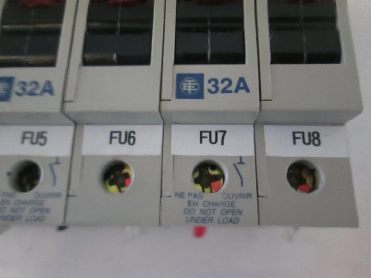 Used Telemecanique Fuse Holder GK1-DD, Used Lot of 8