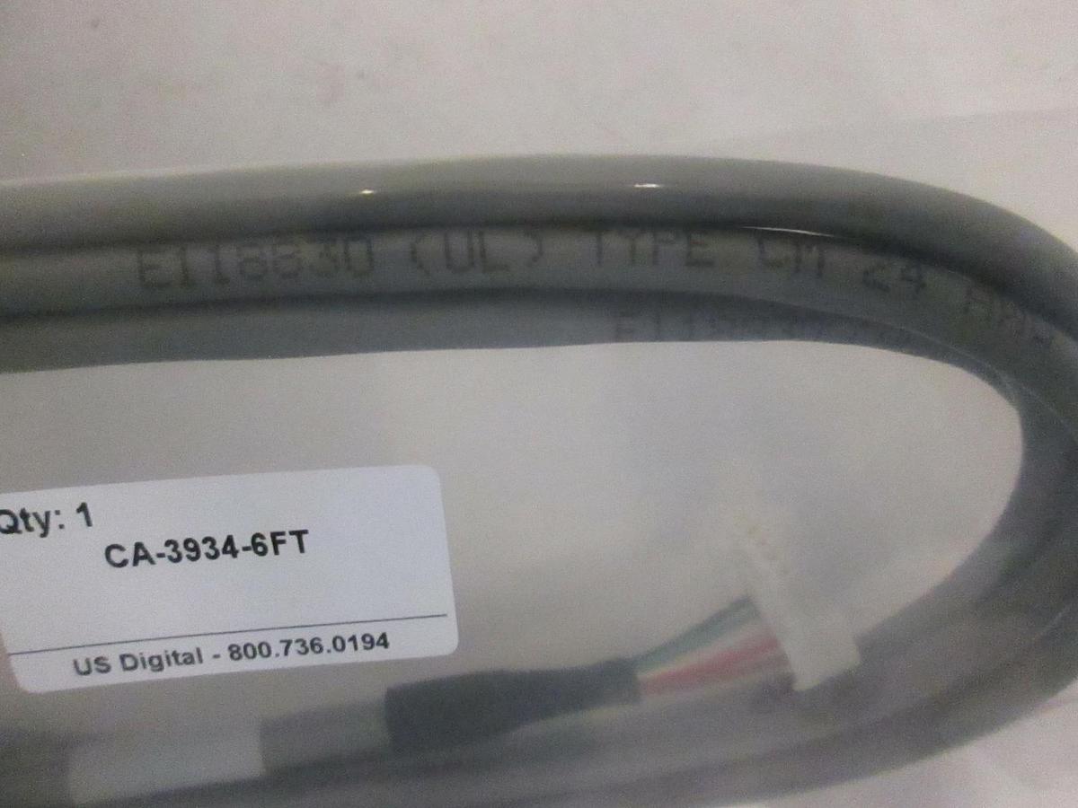 Used US Digital, CA-3934-6FT Cable, New
