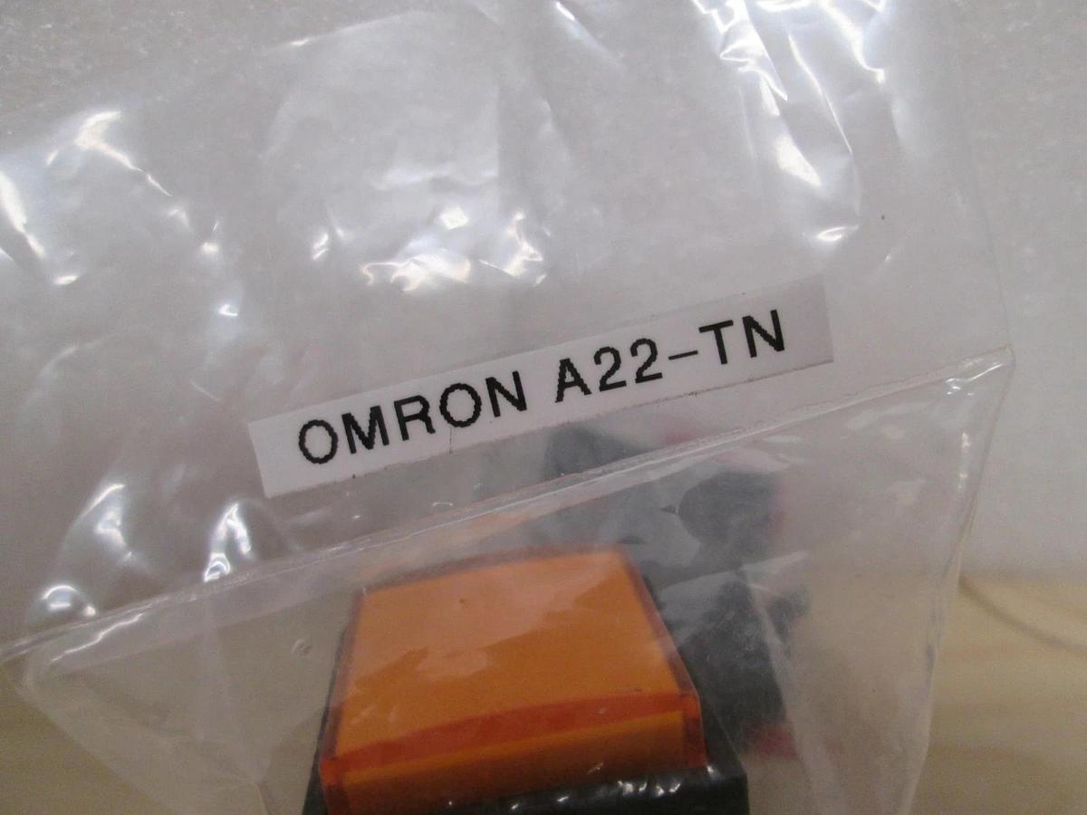 Used Omron A22-TN  w/ Push Button lot of 2 , used