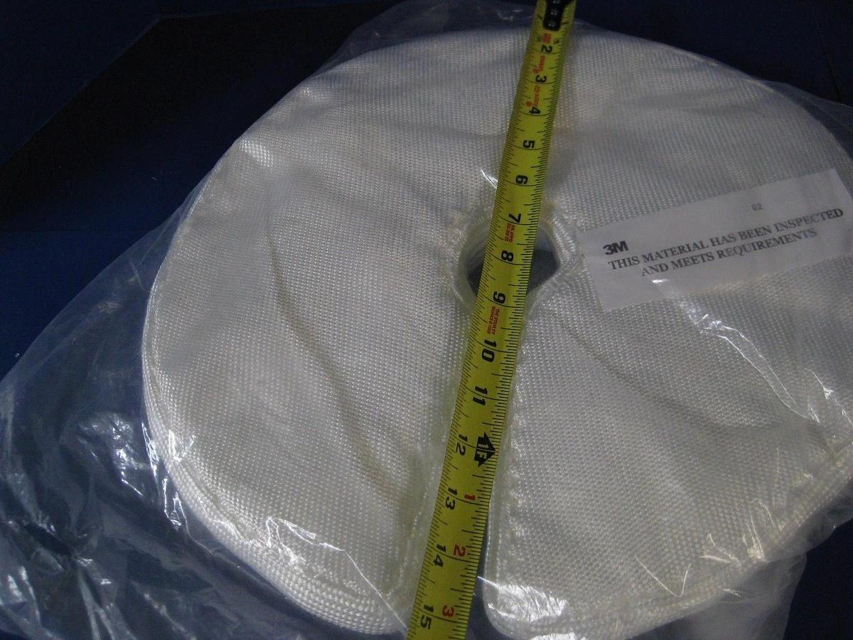 3M Nextel Diffusion Furnace Thermal Disc, Size 14.5" Diameter, 1" Thick, New