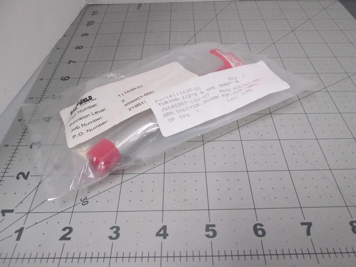 Arm, Shutter, 300mm RVP, CVD-APL, 1/2" x 5.00L Tubing, New