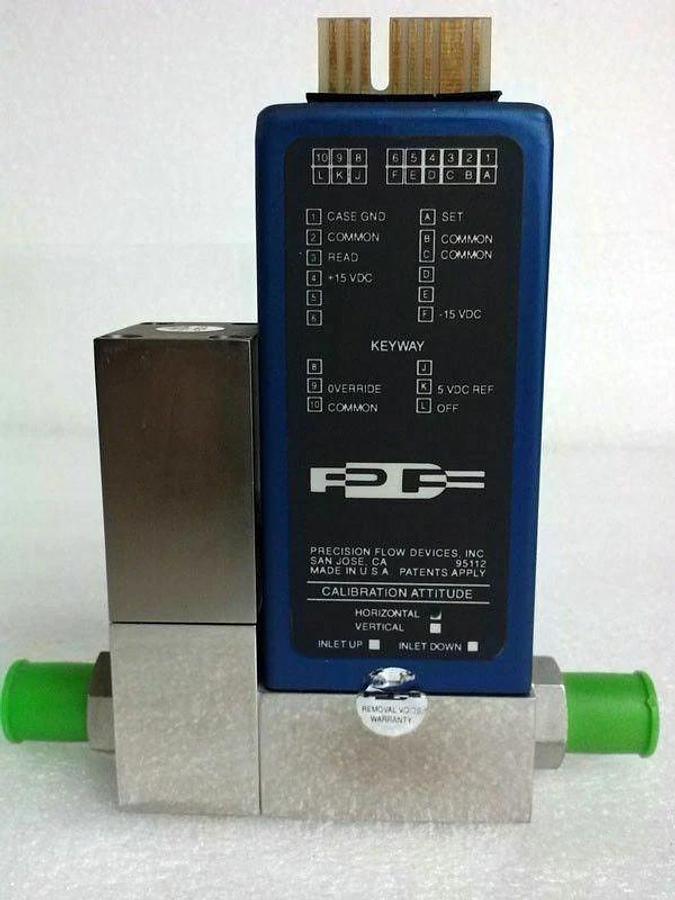 Used PFD 501 MFC, Precision Flow Devices, Mass Flow Controller, O2, 10 SLM, Used