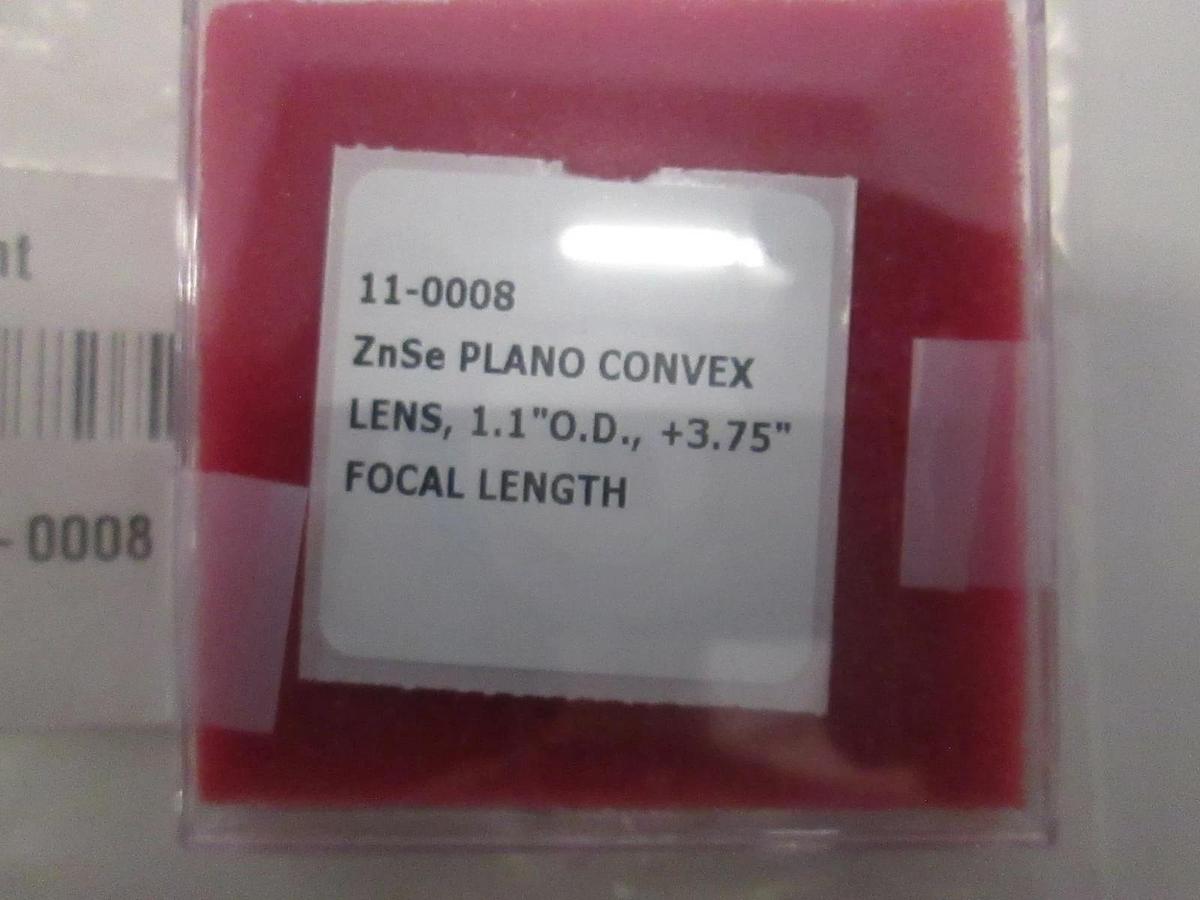 Coherent, 11-0008, ZnSe Plano Convex Lens, 1/1"O.D., +3.75" Focal Length, New