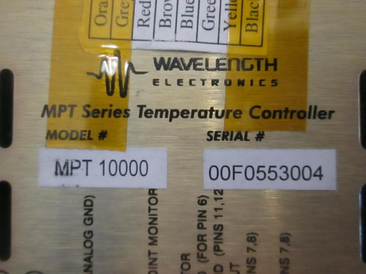 Used Wavelength Electronics, MPT 10000, Temperature Controller, Used