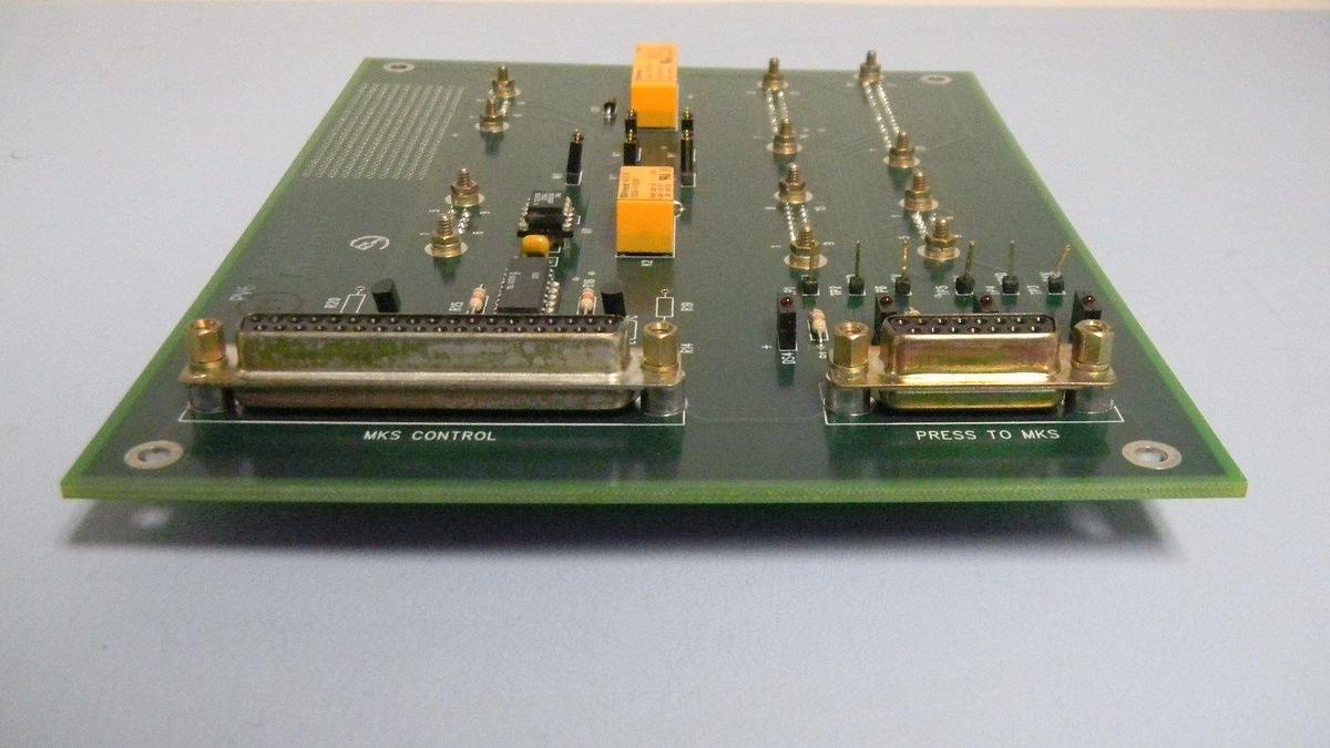 Used LAM Research 810-077616-001 Rev E2, Vacuum Interface, PCB, Working When Removed