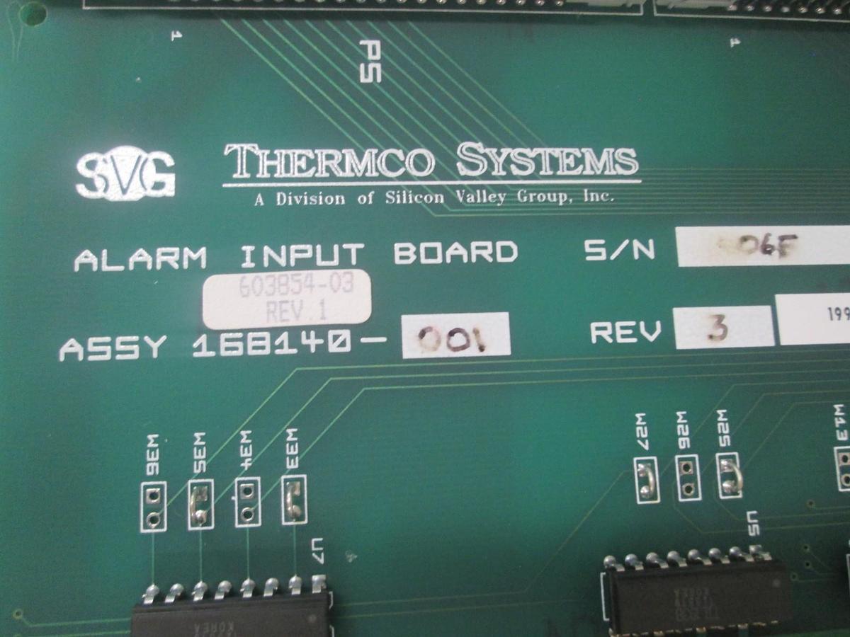 SVG, SPT Micro, 603854-03, Alarm Input Oxide Process, PCB Assy, New