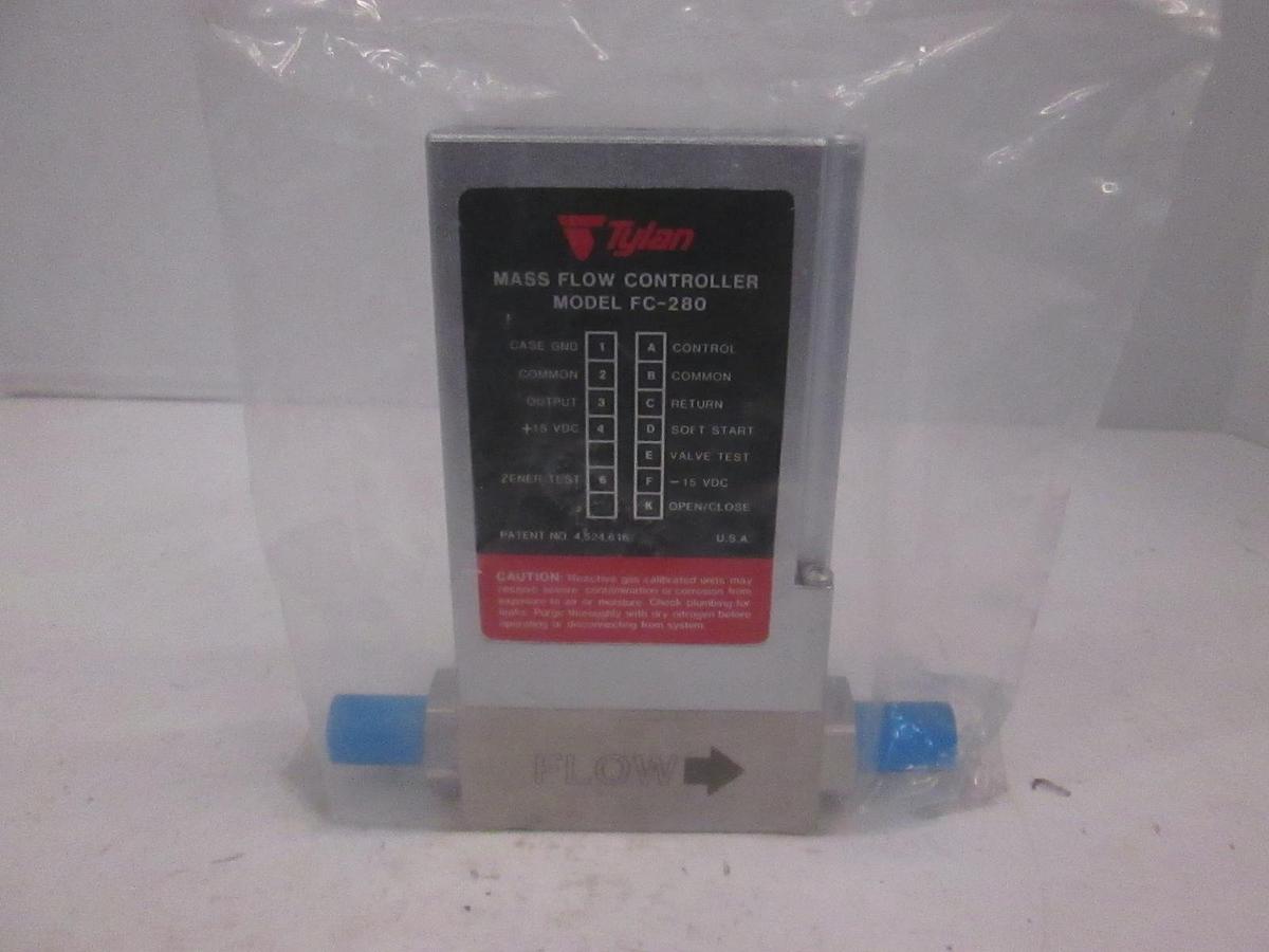 Used Tylan FC-280SAKZ, Mass Flow Controller MFC, N2, 500 SCCM, Used