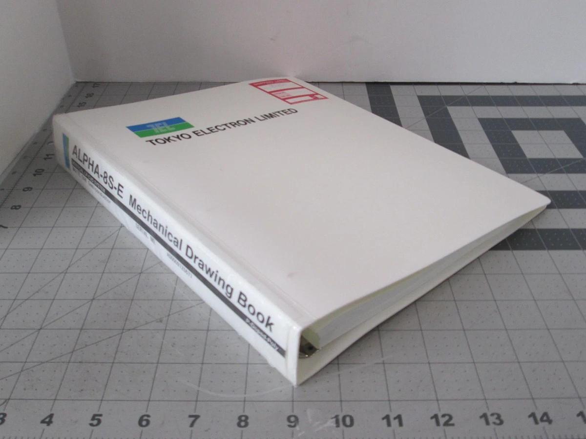Used TEL Tokyo, ALPHA-8S-E, Mechanical Drawing Book P-Doped-POLY, Used