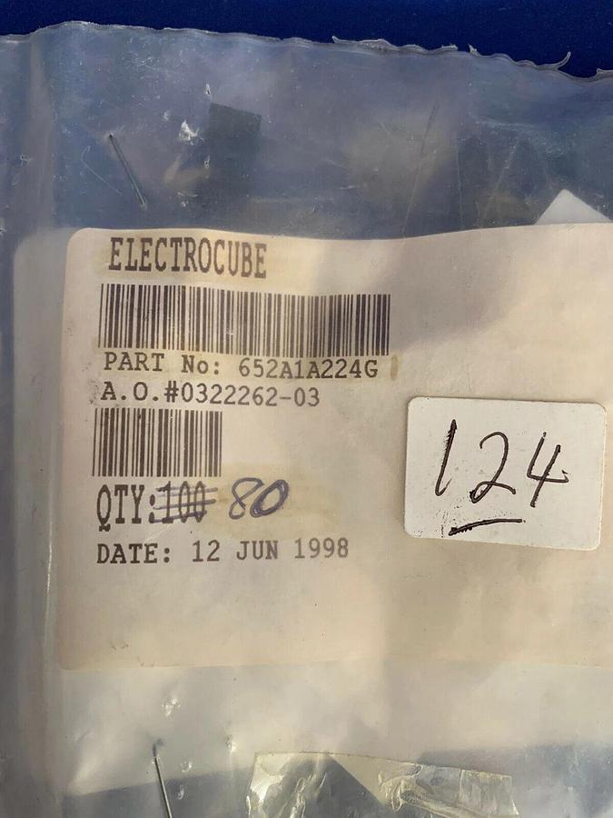 Electrocube 652A1A224G Fixed Capacitor , Lot of 70+