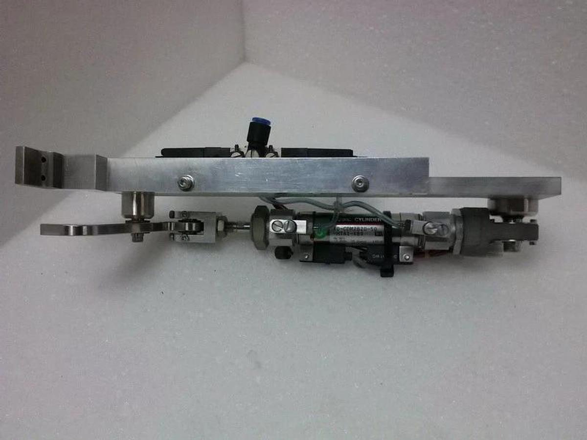 Used TEL Tokyo Electron SMC Cylinder with 145psi Pneumatic Valve, Loader Unit, Used