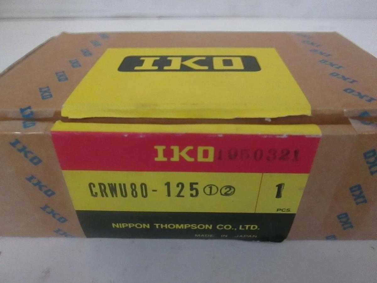 IKO, Guide Linear Bearing Rail, CRWU 80-125, New