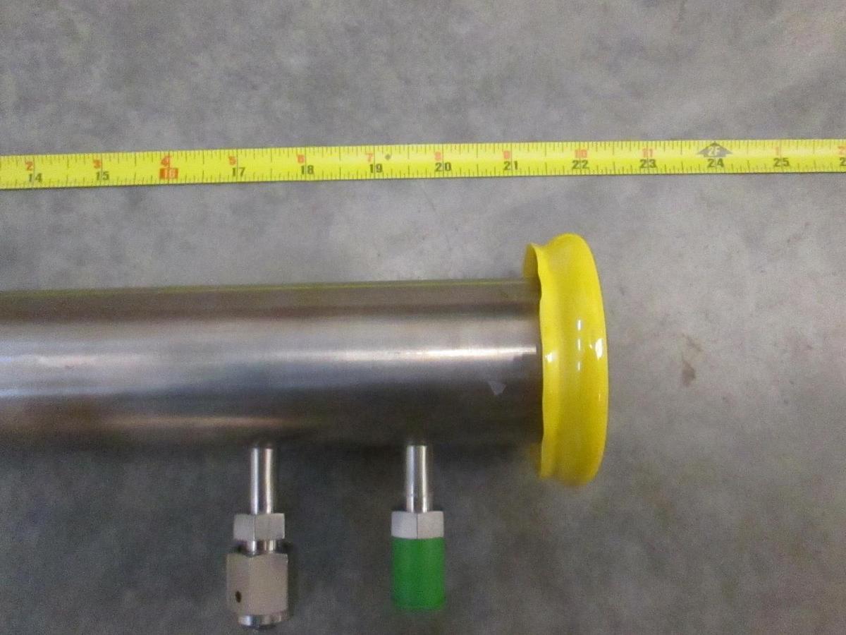 AMAT, 0050-37554, Elbow Vacuum Line with 4 Ports, New