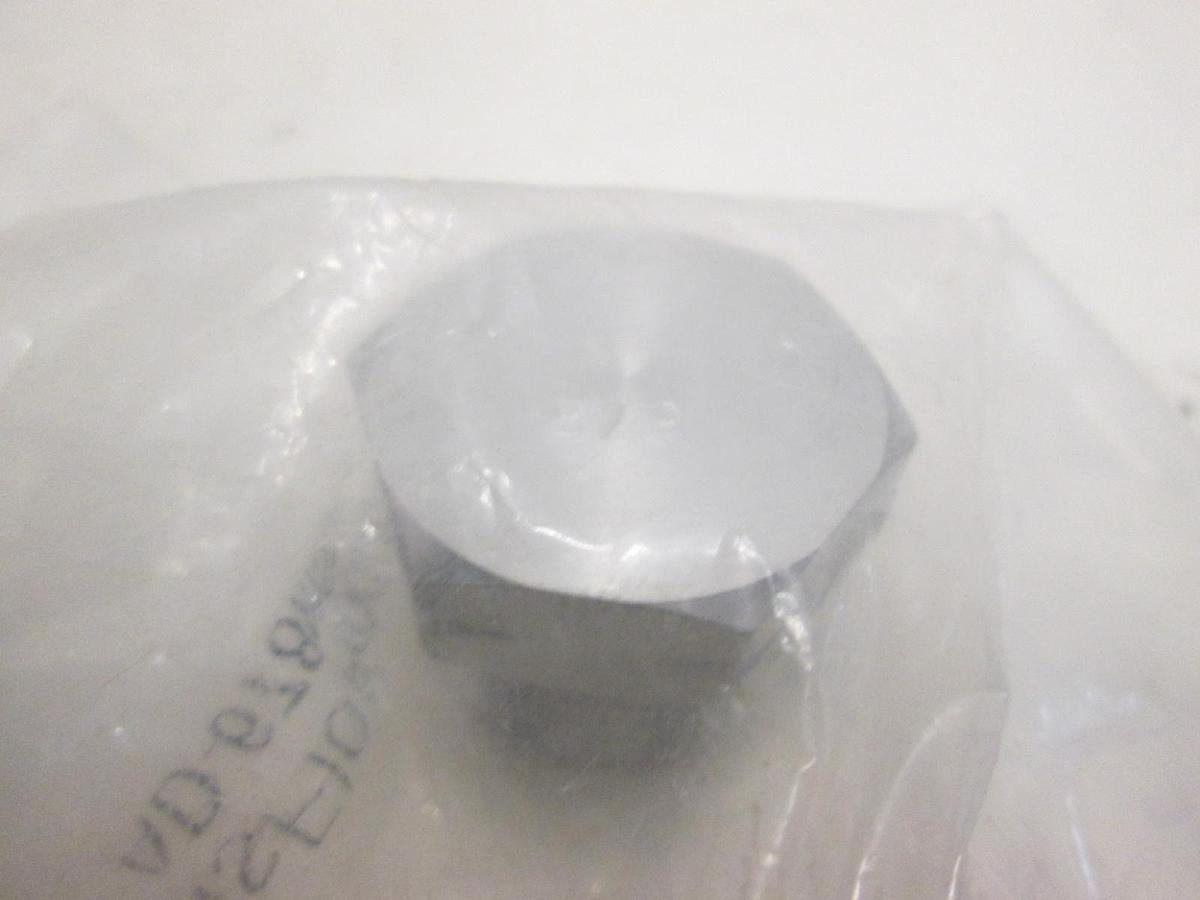 Used GasFlo Products, AD-678MSS-BL, Male Blank Plug, New