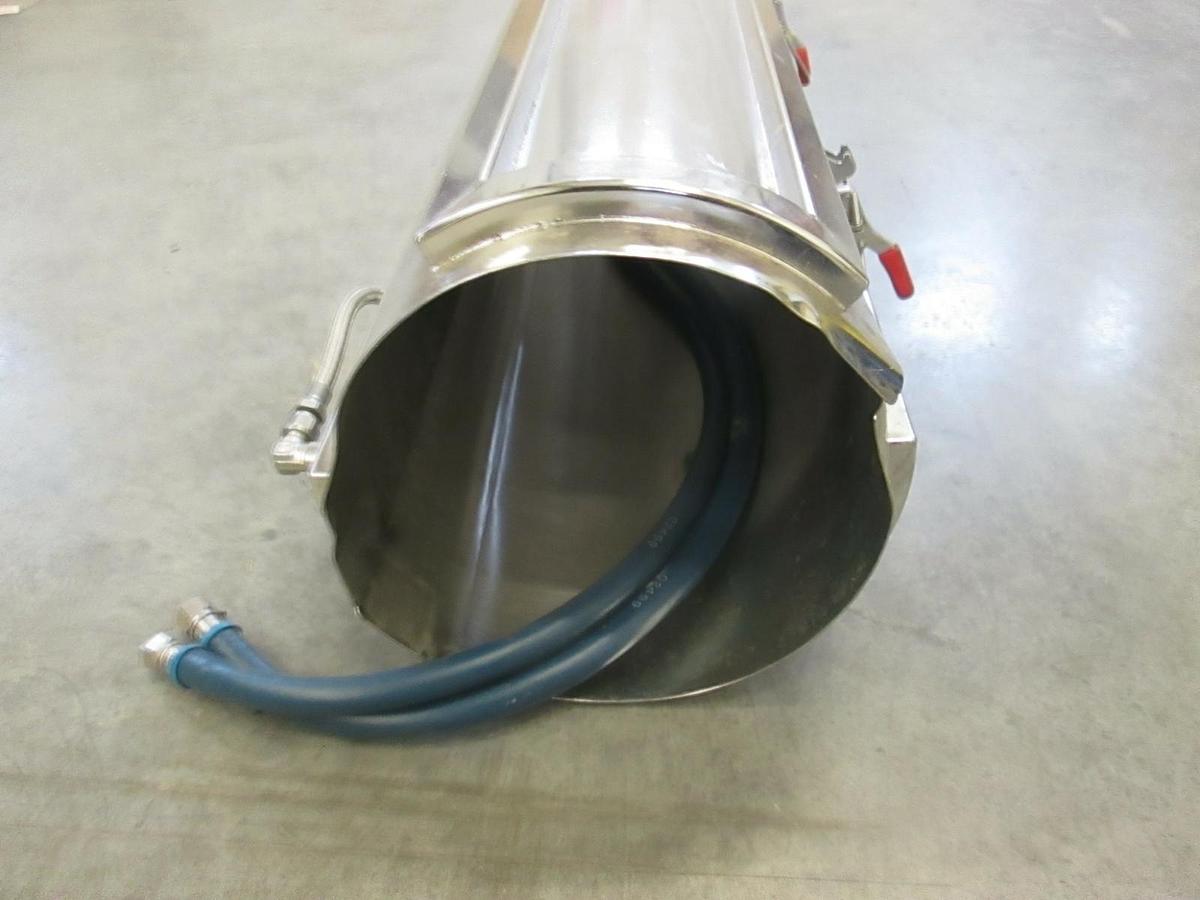 Used Accurate Gas Control Systems, Recircular Metal Jacket No.5128, 42", Used